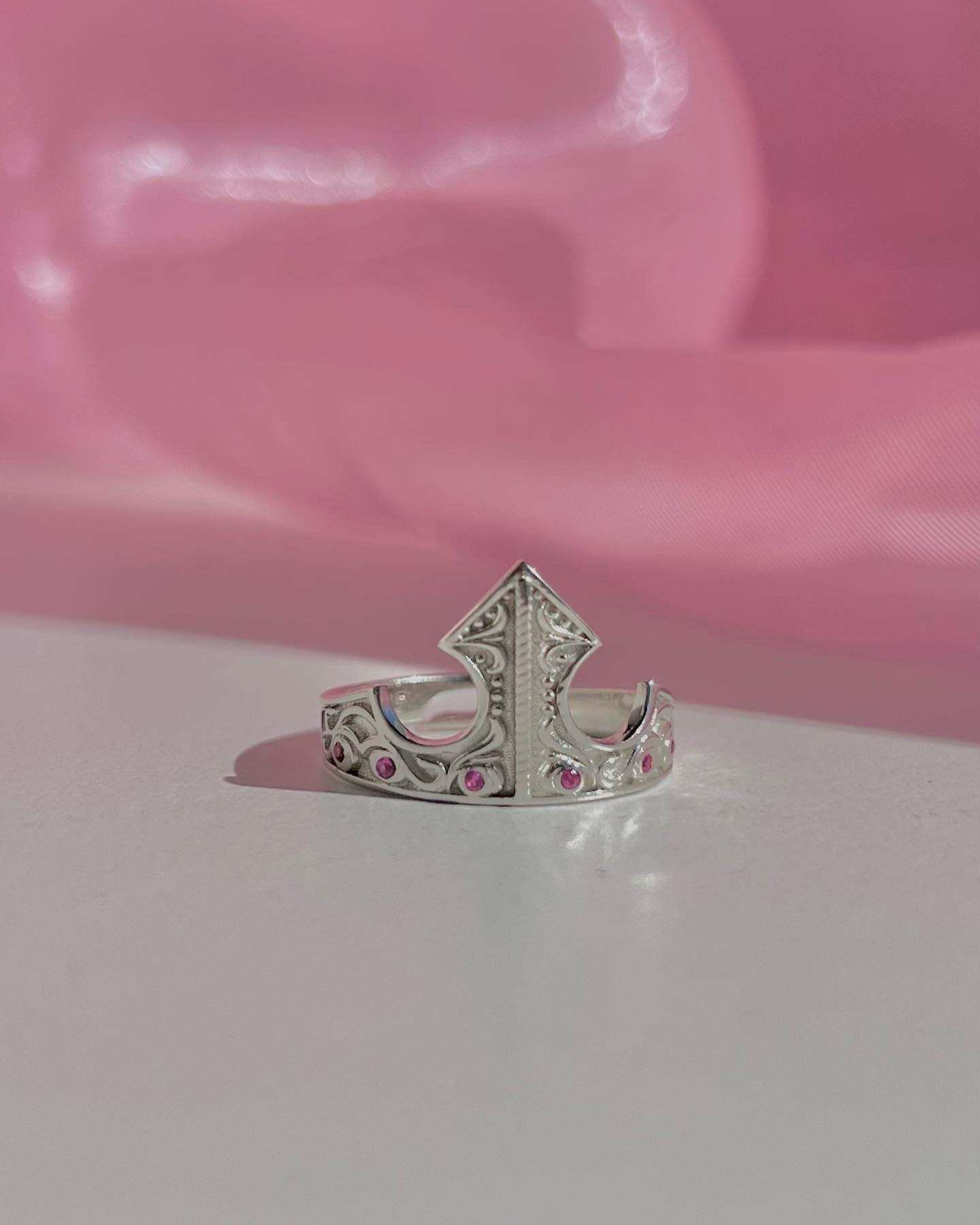 Princess Aurora Sleeping Beauty Crown Ring