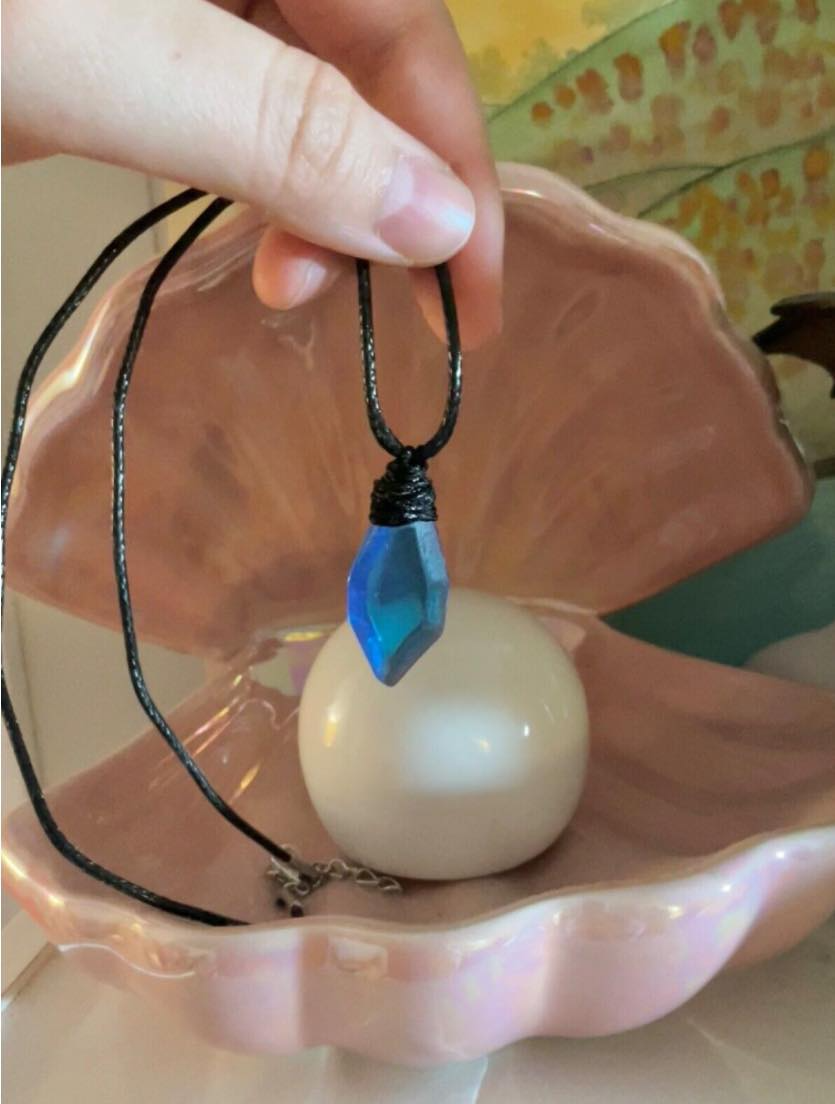 H2o Just Add Water Crystal Mermaid Necklace