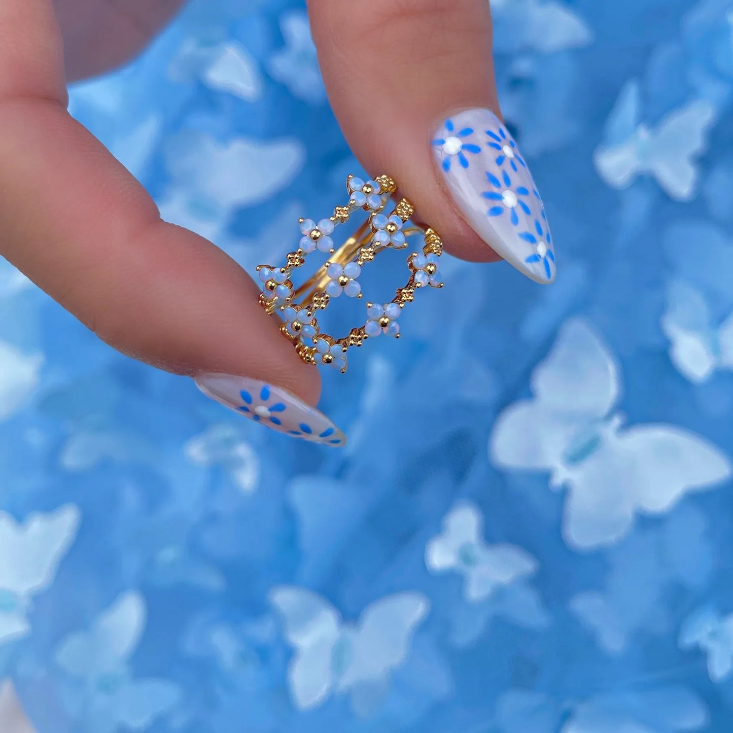 Butterfly, Heart, Bear, Blossom Rings