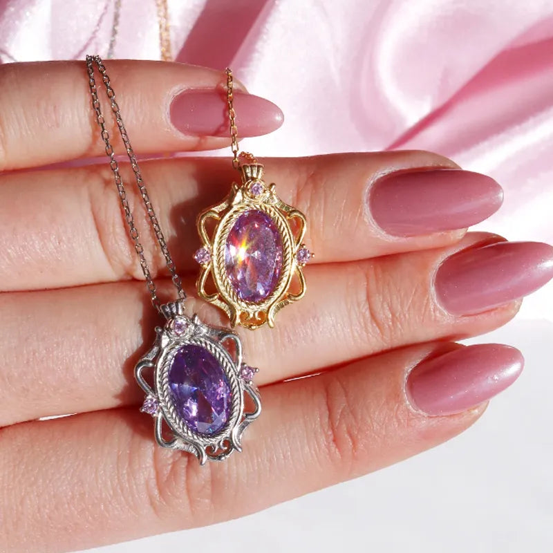 Tangled Rapunzel Water Drop Necklace