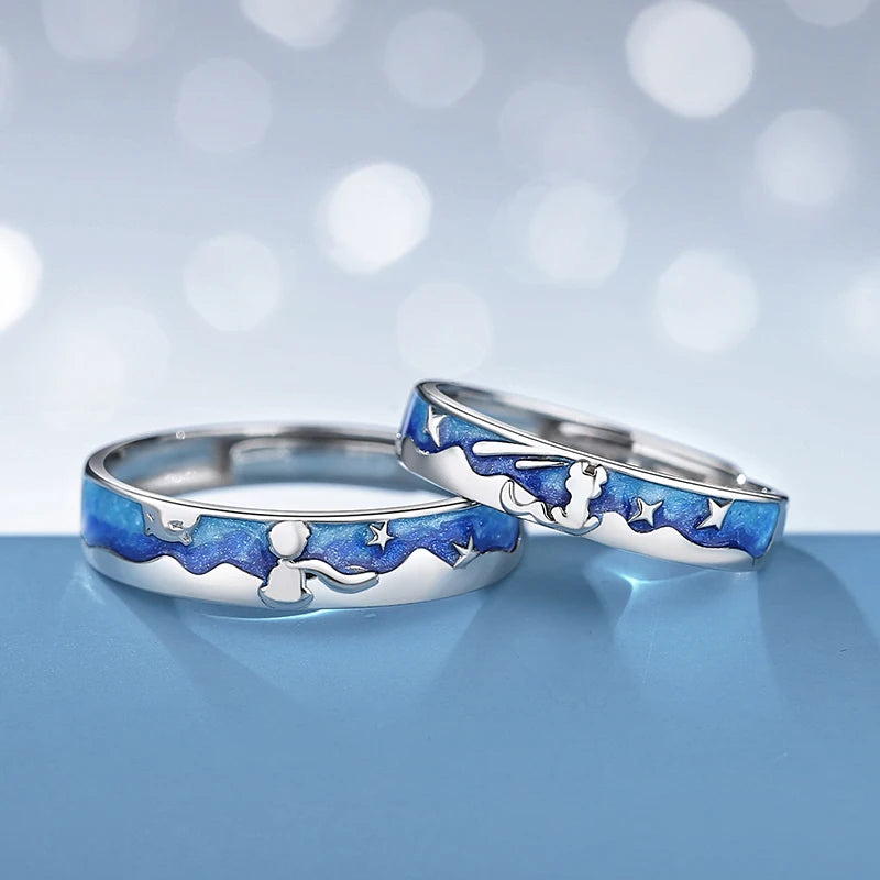 The Little Prince and Fox Rings