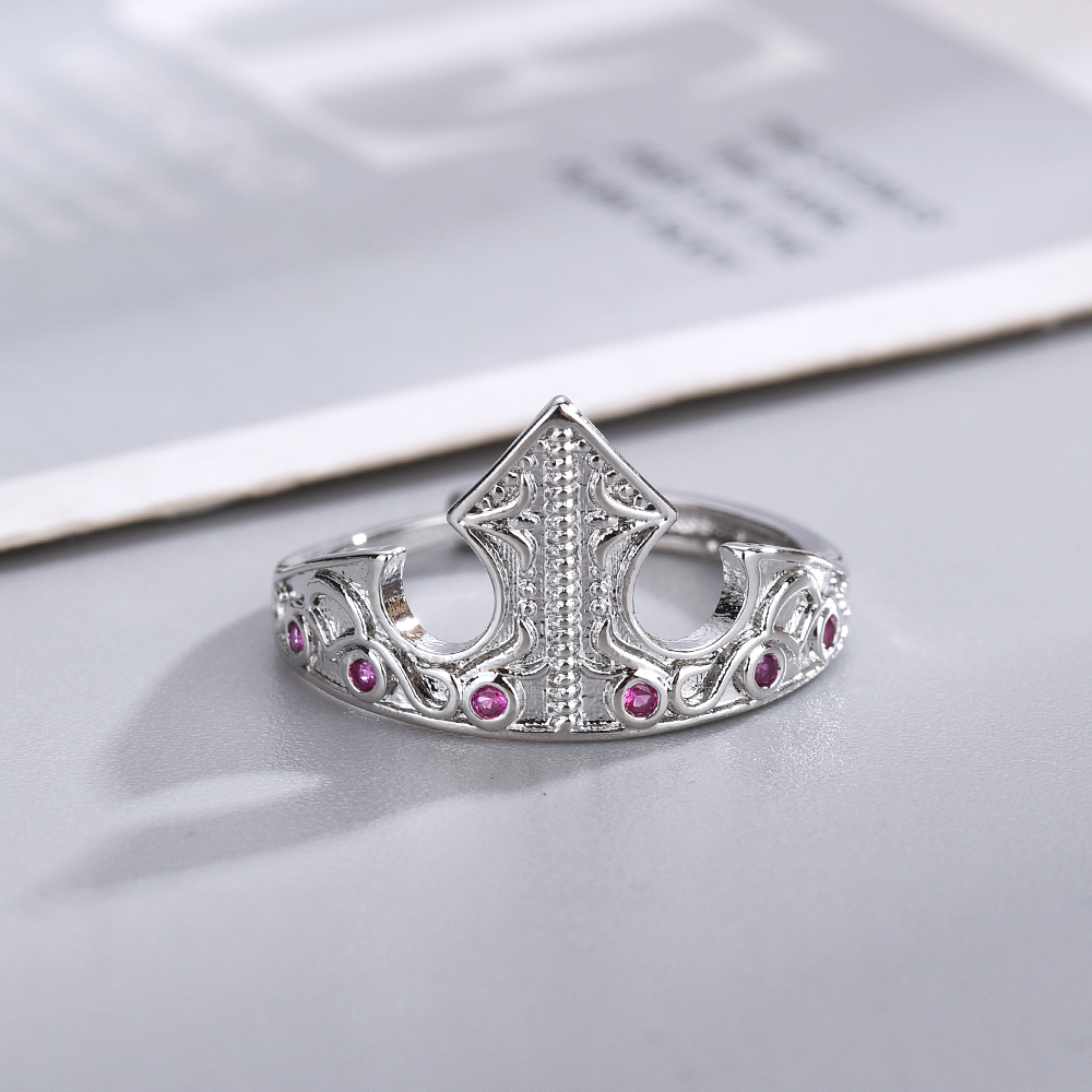 Princess Aurora Sleeping Beauty Crown Ring