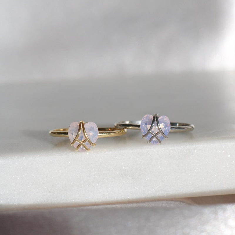 Barbie and the Diamond Castle Princess Liana and Alexa Heart ring