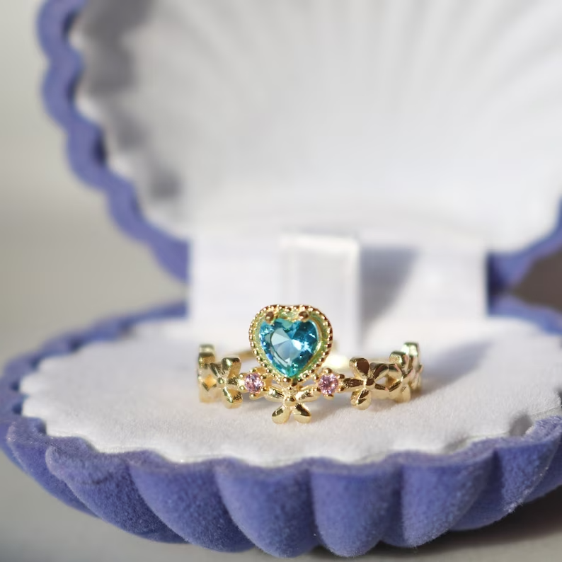 Barbie Island Princess Rosella Heart Ring