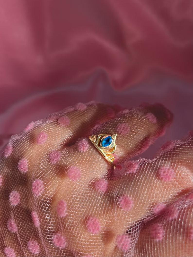 Frozen Princess Elsa Crown Ring