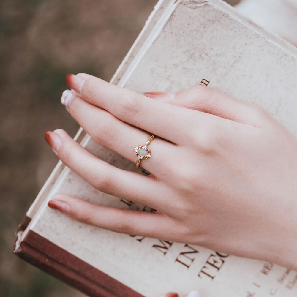Ophelia Moonstone Ring