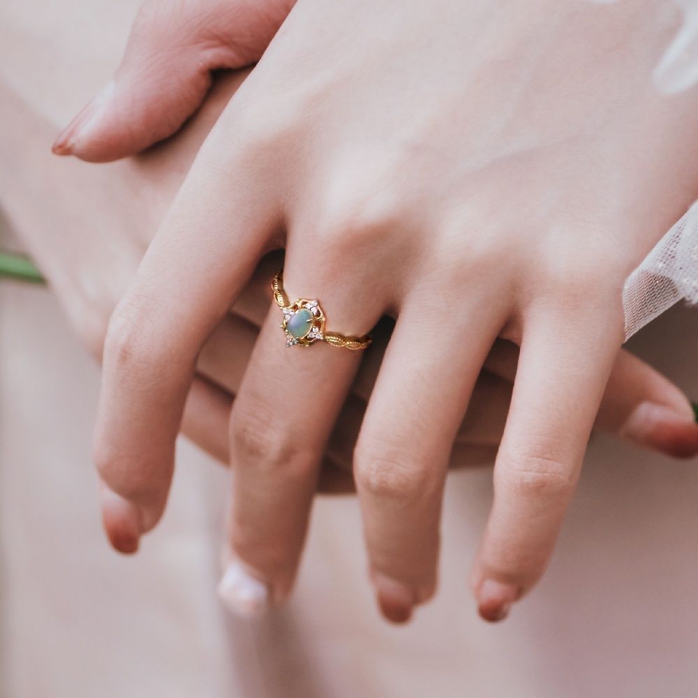 Ophelia Moonstone Ring