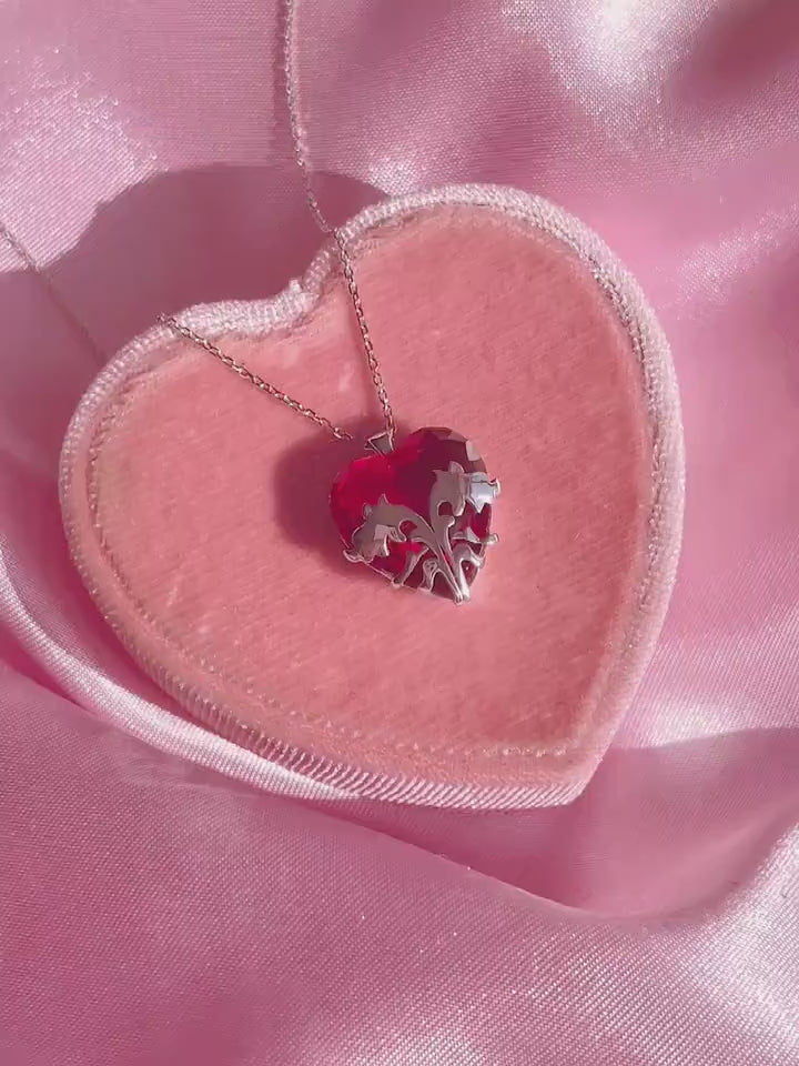 Bloom Winx Club Heart Necklace