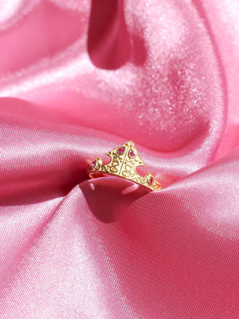 Sleeping Beauty Aurora Crown Ring