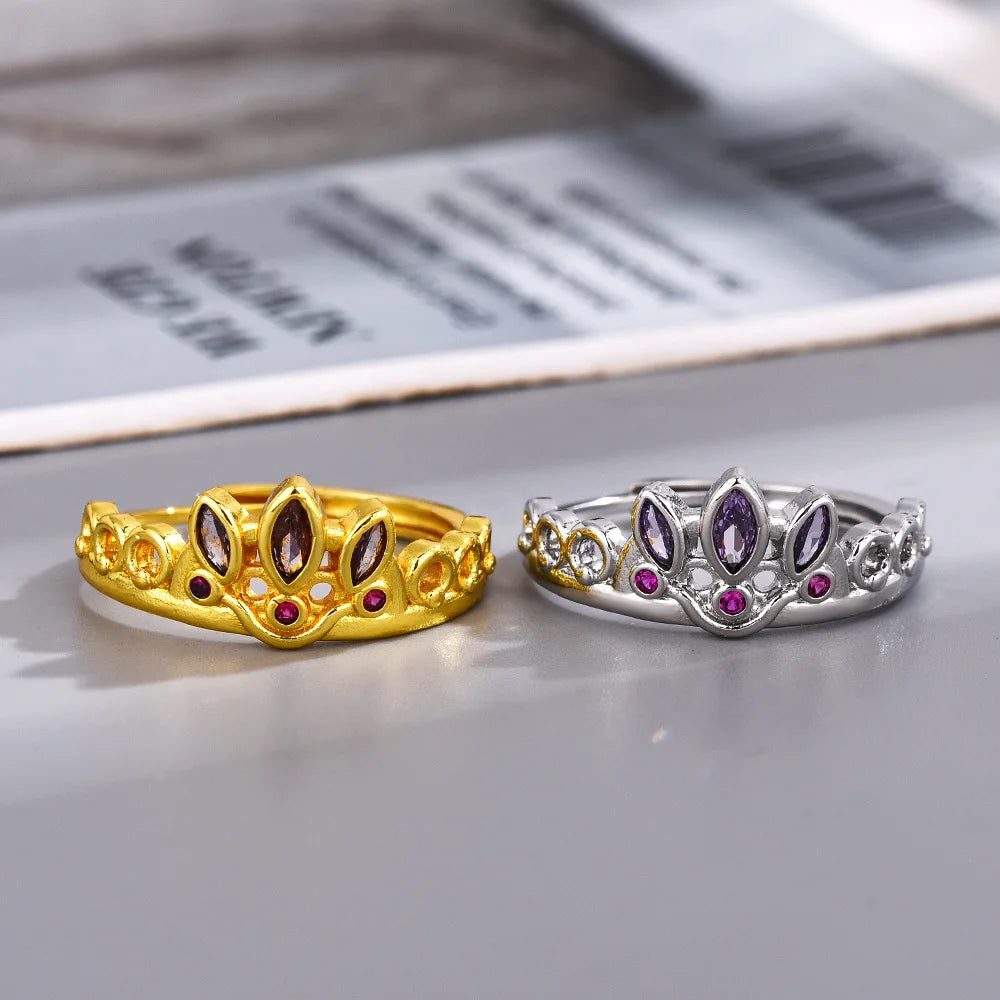 Rapunzel Crown Ring